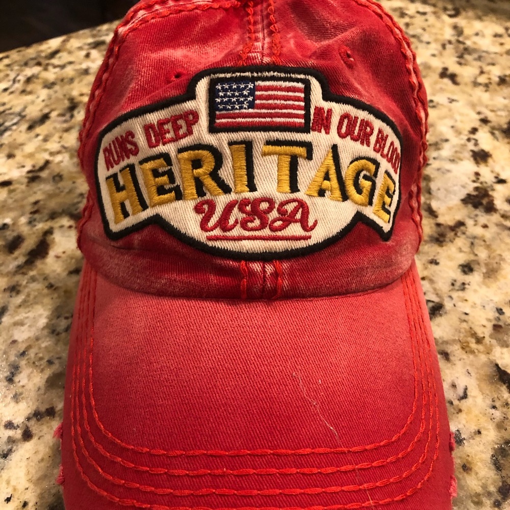 Heritage USA Distressed Cap